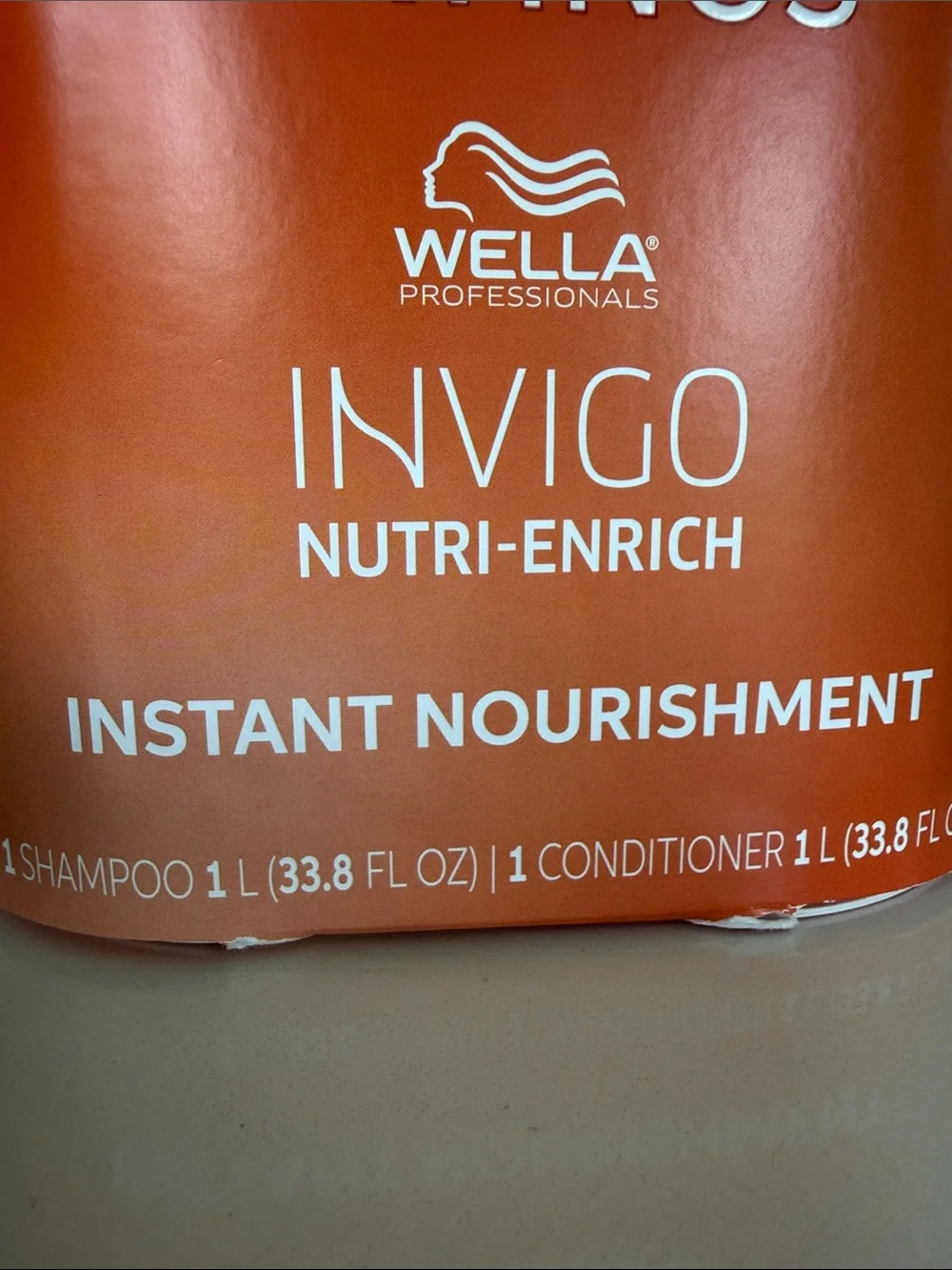 Wella Invigo Nutri-Enrich Shampoo & Conditioner Set - 1 L bottles